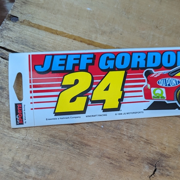 Vintage 1998 Bundle Of Nascar Bumper Stickers - Picture 12 of 13